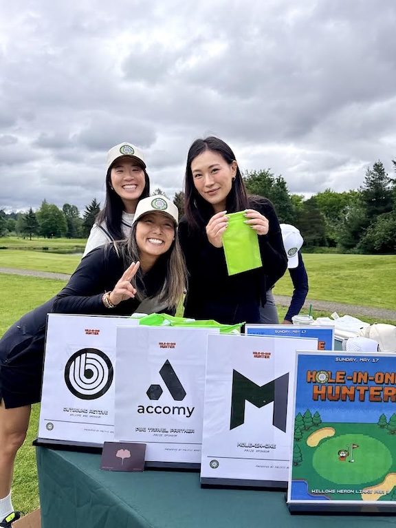 Accomy featured as travel partner sponsor at a community event